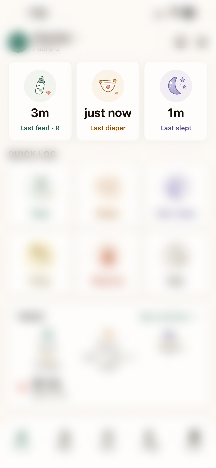 The BabyChart app